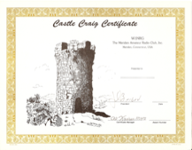 Castle Craig Cert